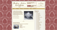 Desktop Screenshot of gjacksonantiques.com